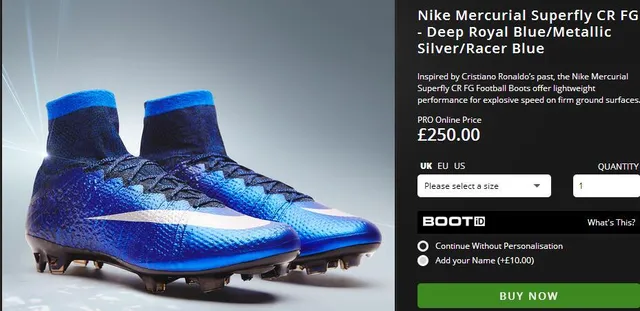Nike Mercurial Superfly Blue Black Speckle Firm-Ground Soccer Shoes 15