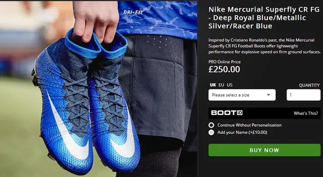 Nike Mercurial Superfly Blue Black Speckle Firm-Ground Soccer Shoes 16