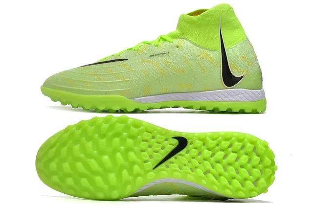 耐克 Mercurial Superfly Turf 霓虹荧光绿 草皮足球鞋 6