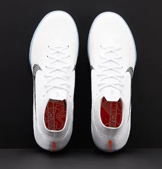 Nike Mercurial Superfly VI Elite TF White/Metallic Cool Grey Zapatos de fútbol para césped artificial 18