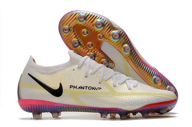 Nike Chaussures de football pour terrain ferme à empeigne basse à coupe chaussette avec impression graphique abstraite en vert multicolor 9