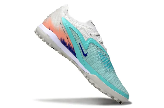 Nike Multicolor Knit Upper Synthetic Overlay Turf Soccer Shoes 2