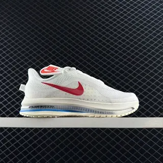 Nike Pegasus Premium সাদা লাল লো-টপ ইঞ্জিনিয়ার্ড মেশ আপার রানিং শু