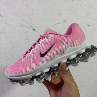 Nike গোলাপী সাদা কনিট আপার গ্র্যাডিয়েন্ট রানিং জুতা