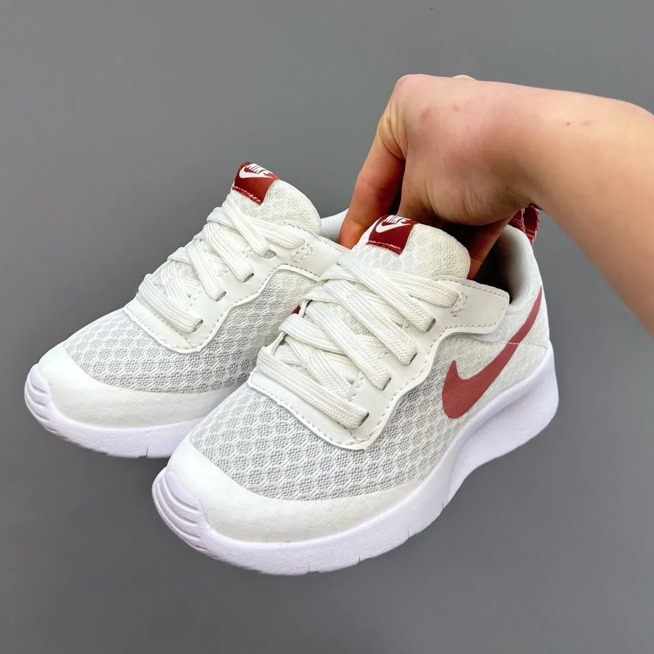 Nike Revolution White Pink Mesh Upper Hook-and-Loop Strap Lifestyle Sneakers 11