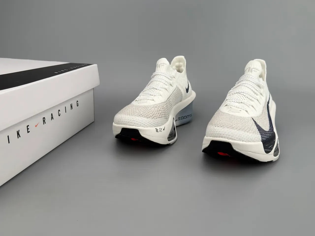 Nike Road Racing AF 白黑灰跑鞋 7