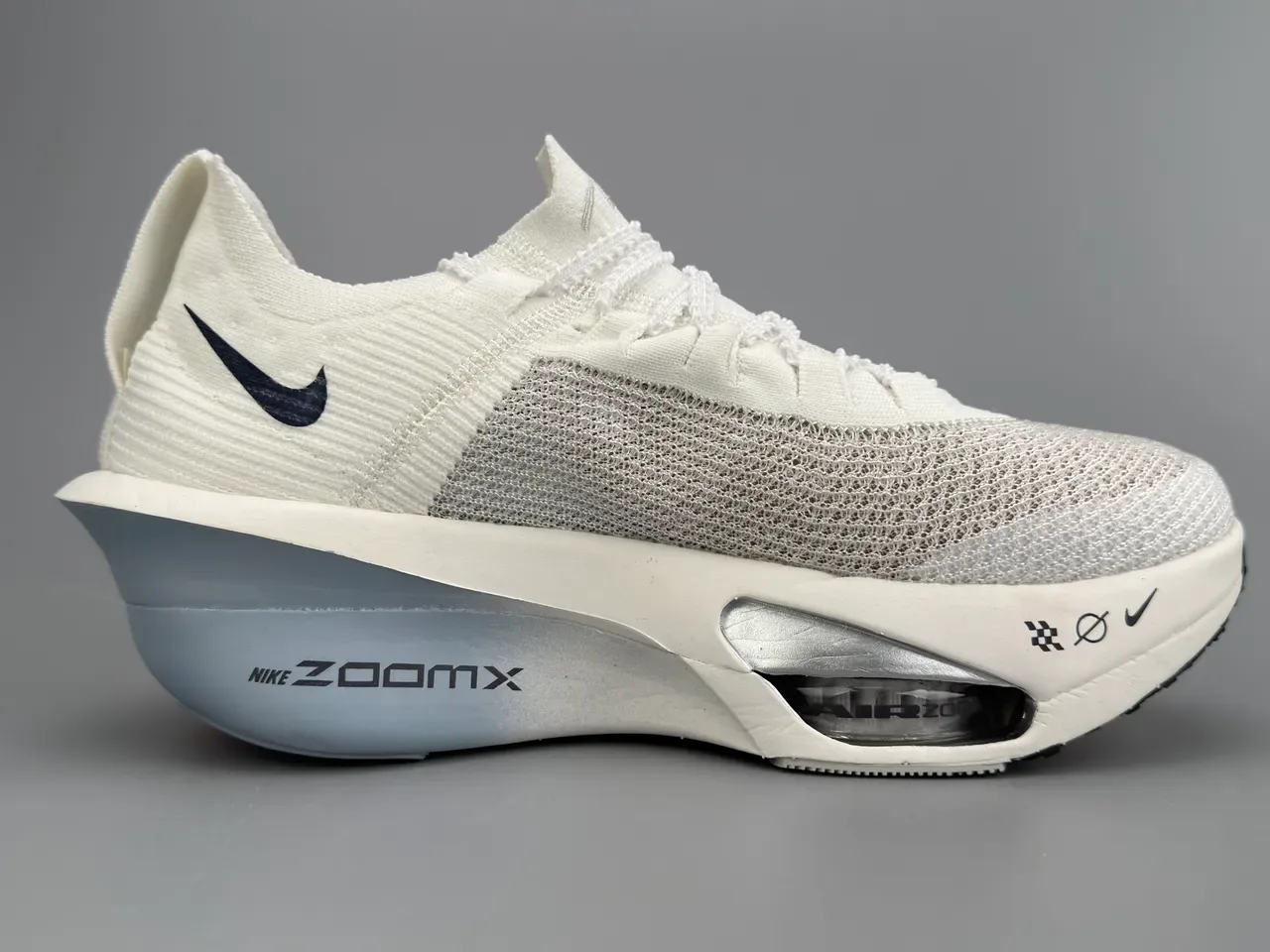 Nike Road Racing AF 白黑灰跑鞋 10
