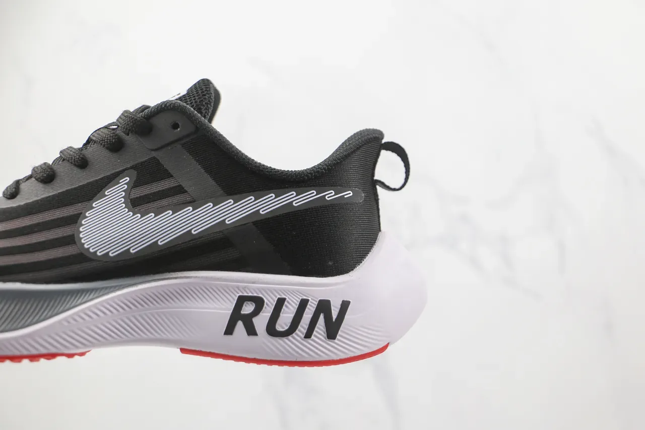 Nike Running Shoe Black White Red Gray Running Shoes 4