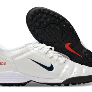 Nike Total 90 III chaussures de football Turf blanc marine rouge
