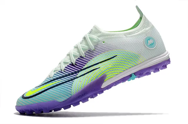 Nike Branco Rosa Baixo Corte Cleat Sola de Borracha Bicolor Grama Sapatos de Futebol 16