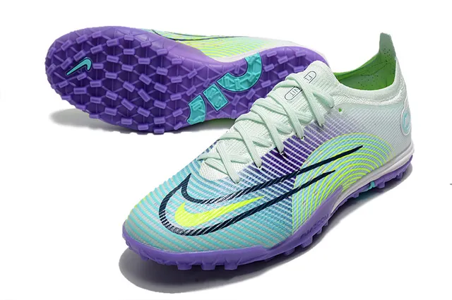 Nike Branco Rosa Baixo Corte Cleat Sola de Borracha Bicolor Grama Sapatos de Futebol 17