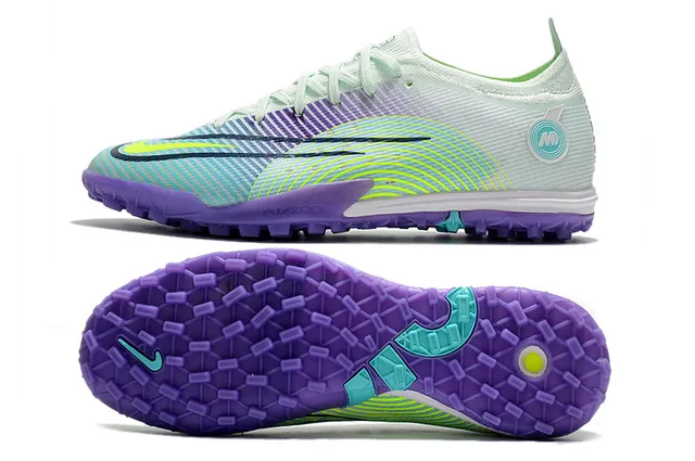 Nike Branco Rosa Baixo Corte Cleat Sola de Borracha Bicolor Grama Sapatos de Futebol 20