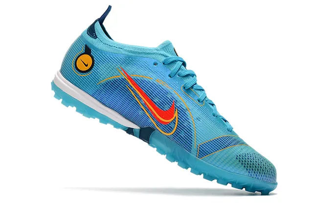 Nike Branco Rosa Baixo Corte Cleat Sola de Borracha Bicolor Grama Sapatos de Futebol 22