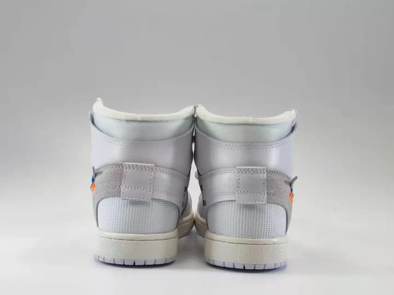 Nike x Off-White Air Jordan 1 'The Ten' Light Gray Basketball Shoes 6