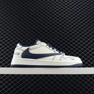 Nike x Supreme Air Jordan 1 Low Off-White Navy سنيكرز لايف ستايل