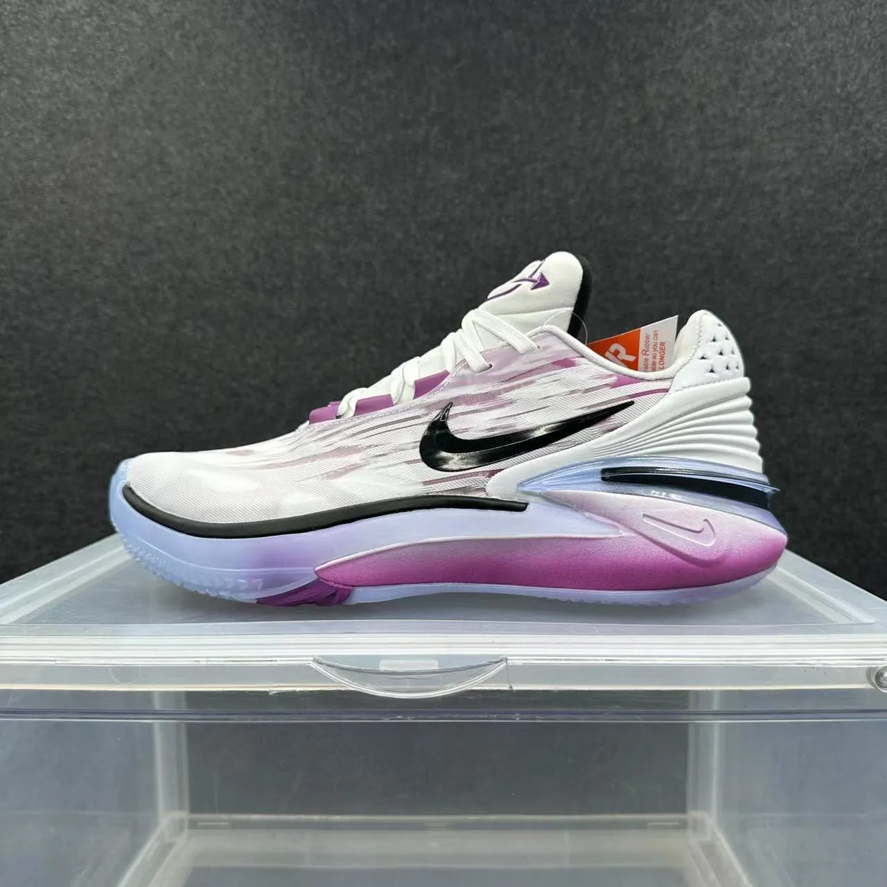 Nike Zoom GT Cut White Purple Black 篮球鞋 2