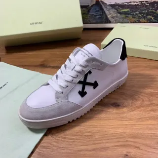 Off-White Arrow Sneaker White Gray Black Lifestyle Sneakers