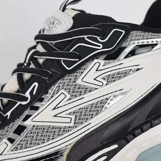 Off-White Black Sole Angular Cage Overlay Chunky Sneakers 6