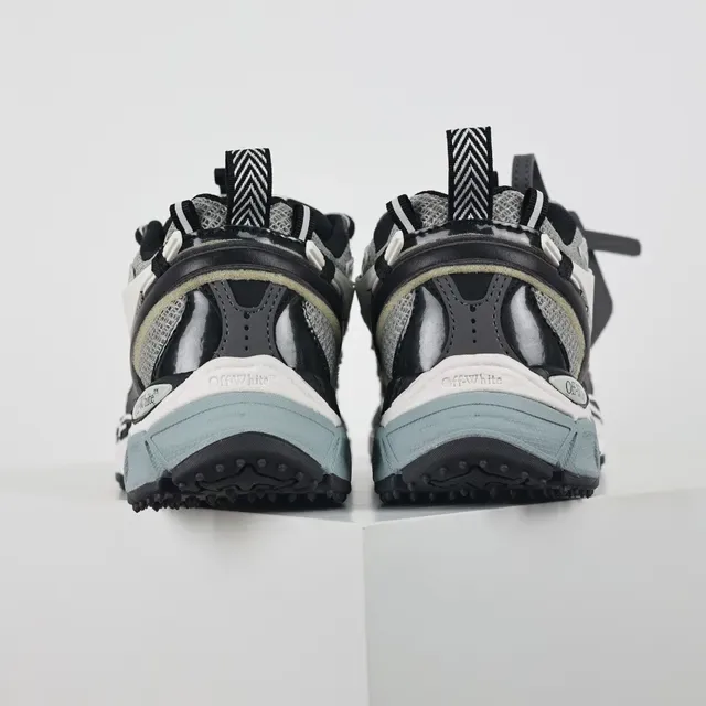 Off-White Black Sole Angular Cage Overlay Chunky Sneakers 8