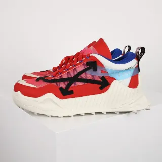 Off-White ODSY-1000 Red White Blue Chunky Sneakers