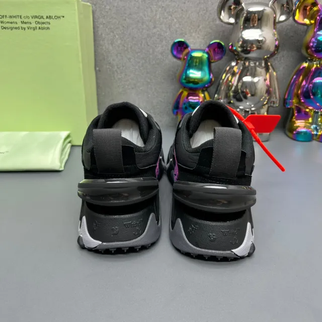 Off-White Runner 黑灰厚底运动鞋 3
