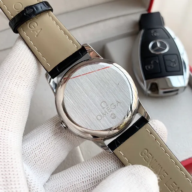 Omega De Ville Co-Axial Chronometer Black Dial Mechanical Watch 3