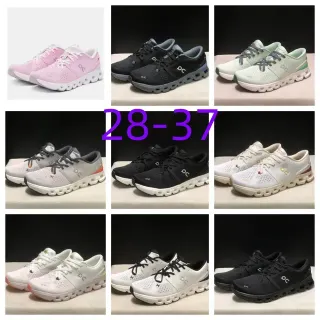 On Cloud Pink Knit Lifestyle Sneakers