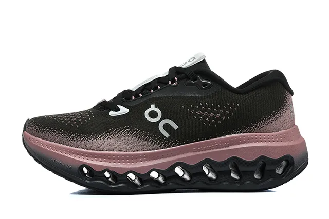 On Cloudsurfer 3 Black Pink Running Shoes 4