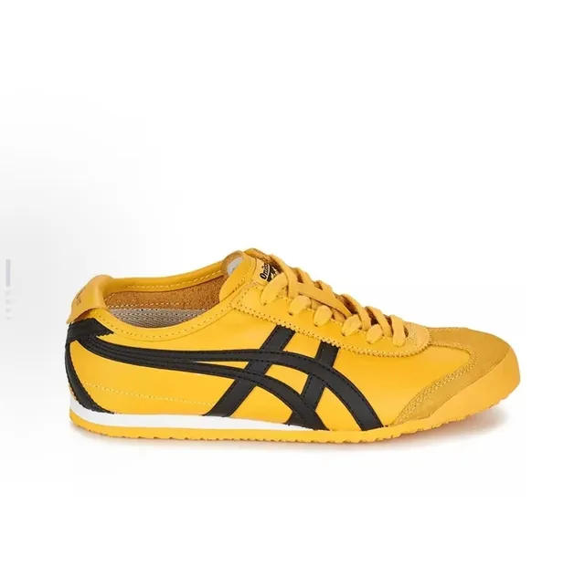 Onitsuka Tiger Mexico 66 Yellow Black लाइफस्टाइल स्नीकर 3