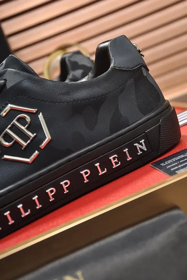 Philipp Plein Camouflage-Print Leather Lifestyle Sneakers 2