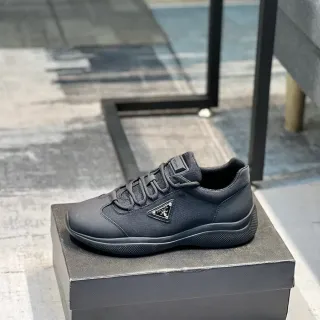 Prada Cloudbust 黑色 低帮 纺织橡胶 生活方式运动鞋