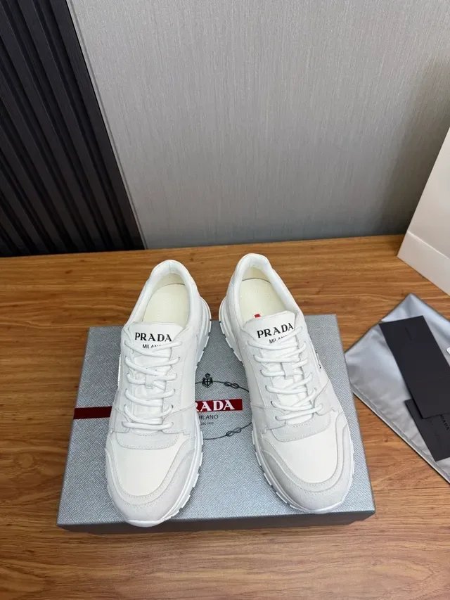 Prada Cloudbust Light Gray Lifestyle Sneakers 2
