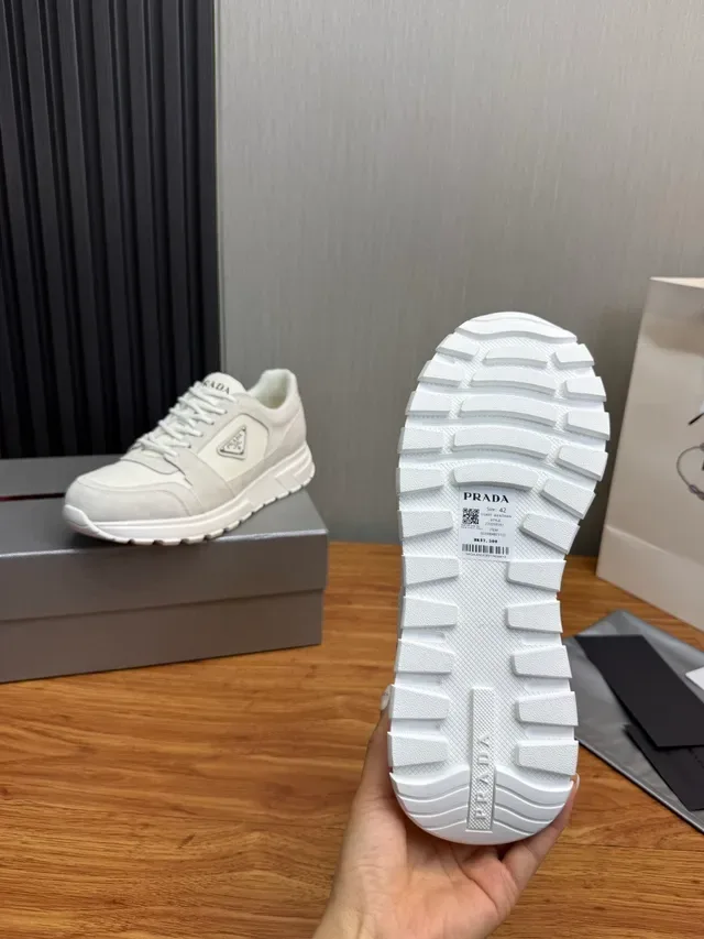Prada Cloudbust Light Gray Lifestyle Sneakers 10
