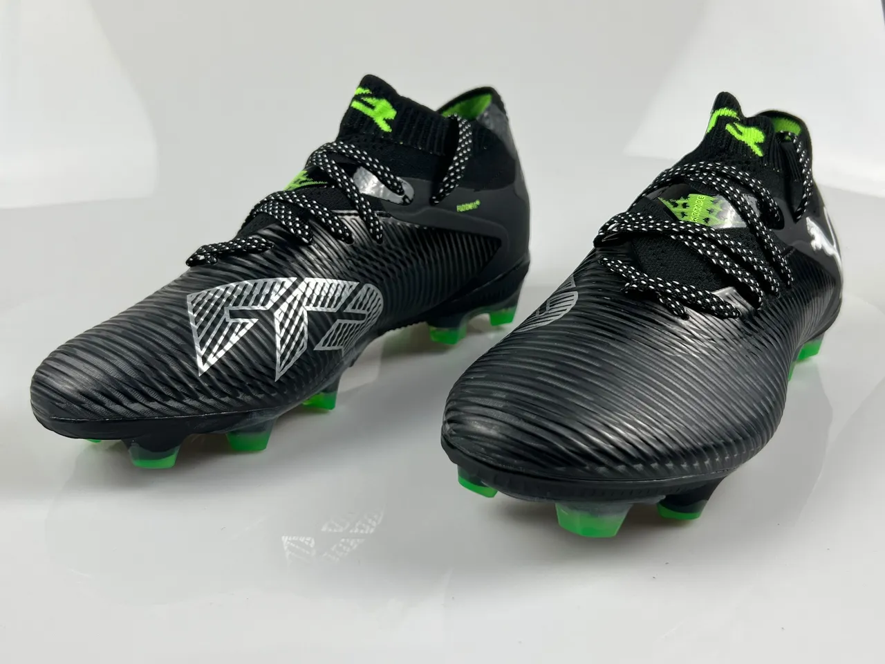 Puma Future Z Black and Green Firm-Ground Soccer Shoes 12