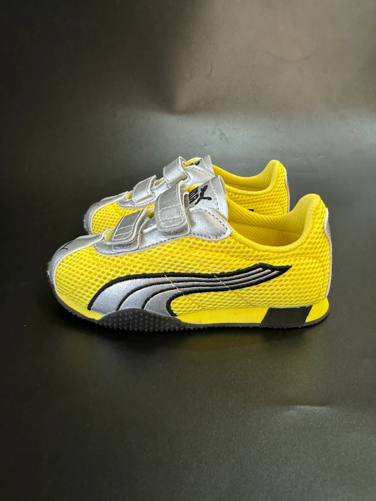 Puma Speedcat Vert Néon Argent Enfants Style de vie Sneakers 5