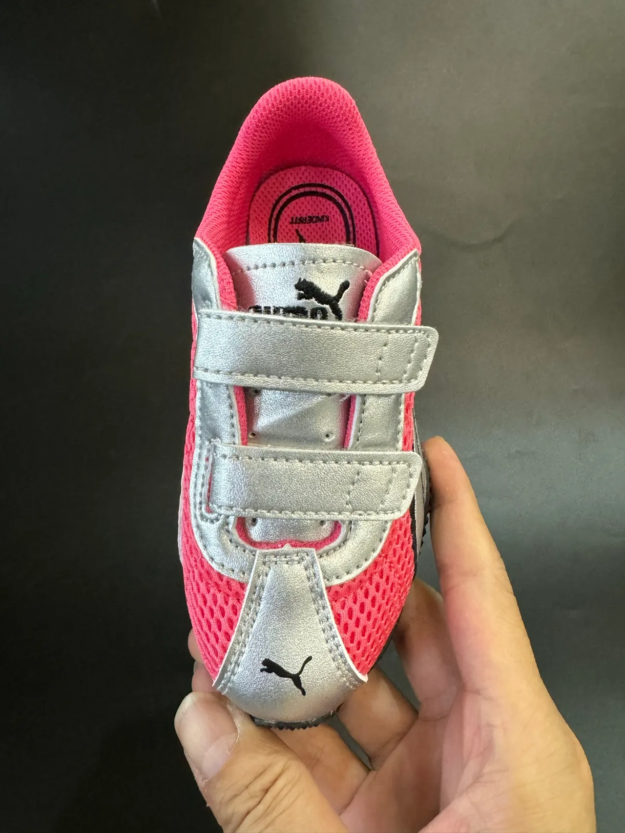 Puma Speedcat Vert Néon Argent Enfants Style de vie Sneakers 23