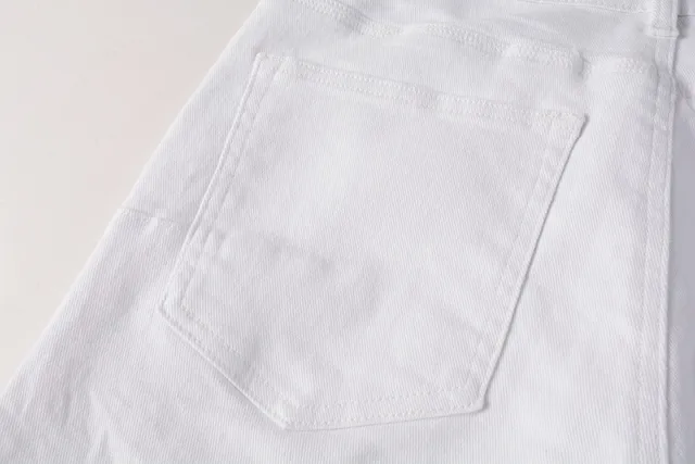 Purple Brand Jean Slim Fit Blanc en Denim 5