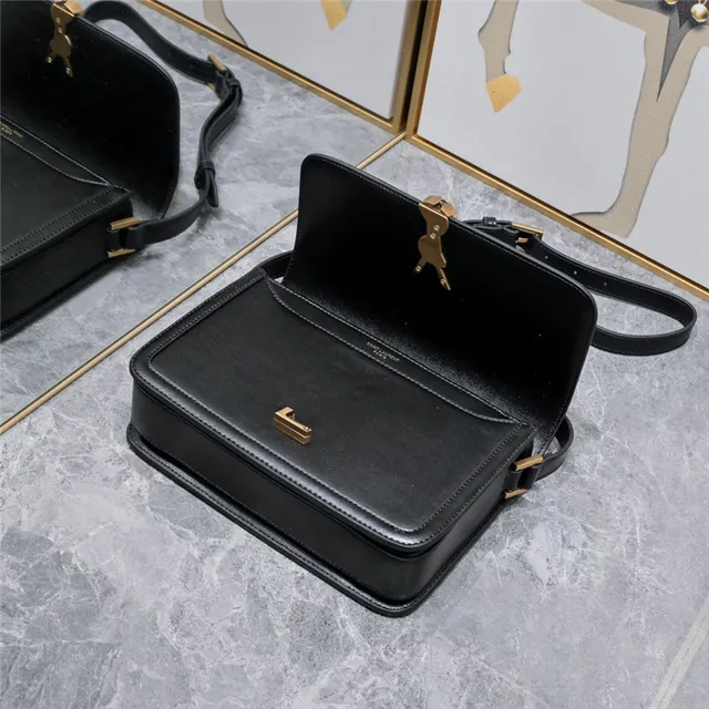 Saint Laurent Loulou Bege Couro Bolsa para Carregar Sob o Braço 5