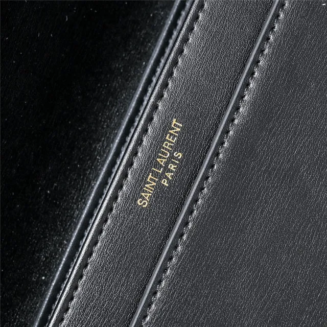 Saint Laurent Loulou Bege Couro Bolsa para Carregar Sob o Braço 6