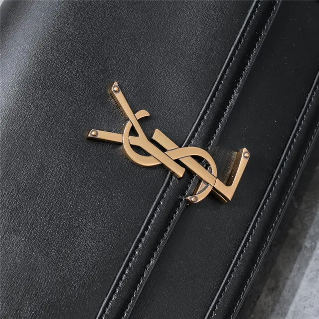 Saint Laurent Loulou Bege Couro Bolsa para Carregar Sob o Braço 7