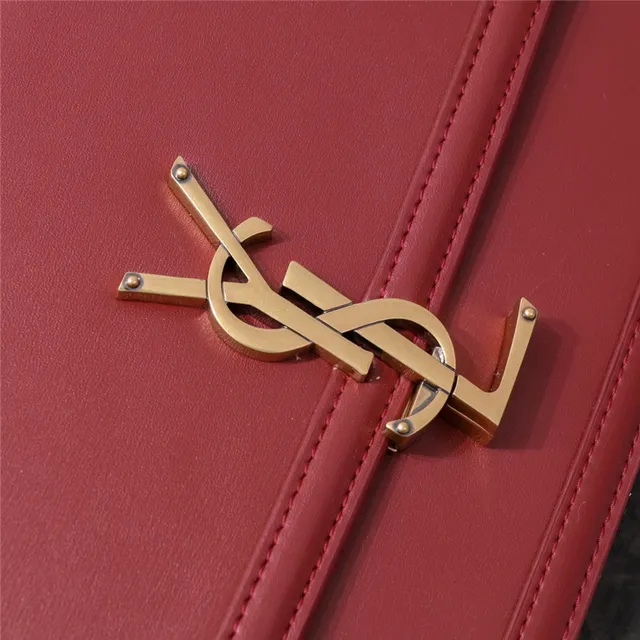 Saint Laurent Loulou Bege Couro Bolsa para Carregar Sob o Braço 16