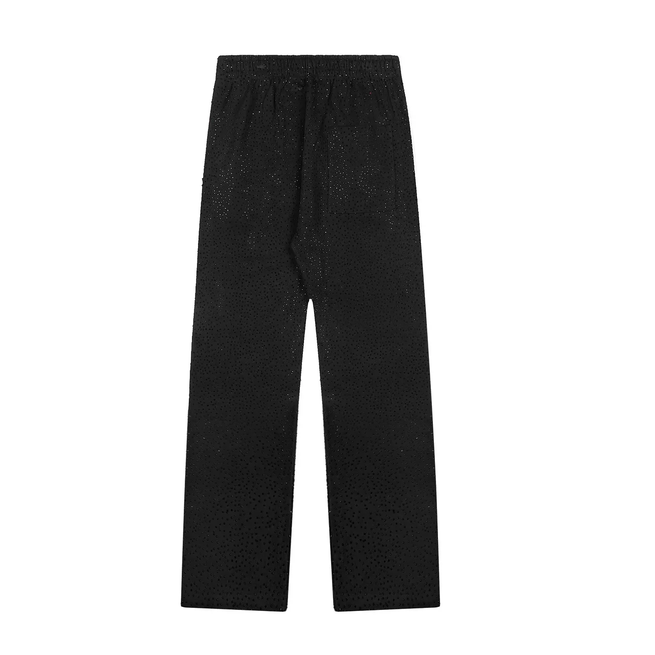 Sp5der Tracksuit Vermelho com Textura de Tecido Perfuração e Logo Bordado em Arco 18
