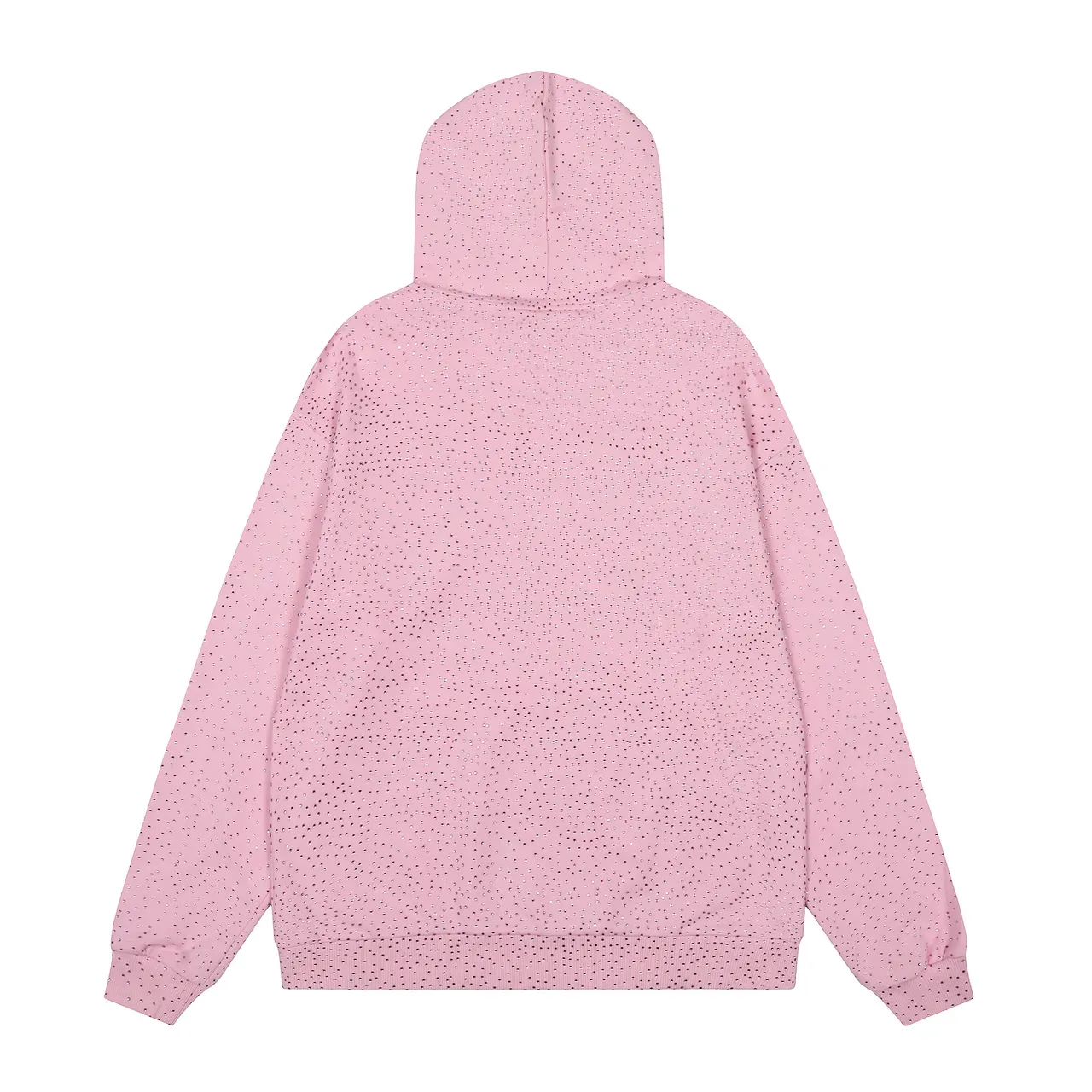 Sp5der Tracksuit Vermelho com Textura de Tecido Perfuração e Logo Bordado em Arco 24