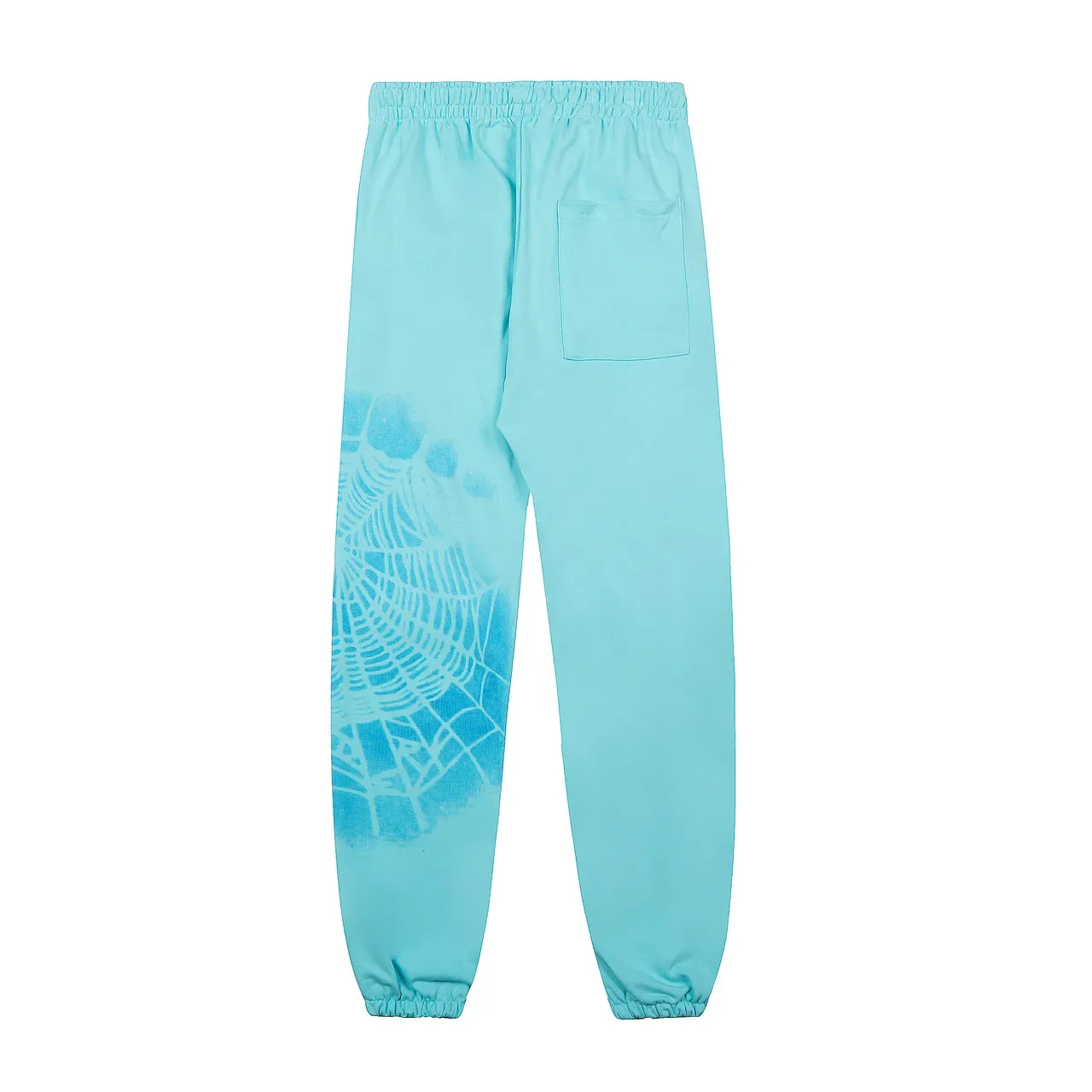 Sp5der Spiderweb Print Aqua Tracksuit 3