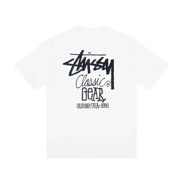 Camiseta Stussy Classic Gear com estampa gráfica 2