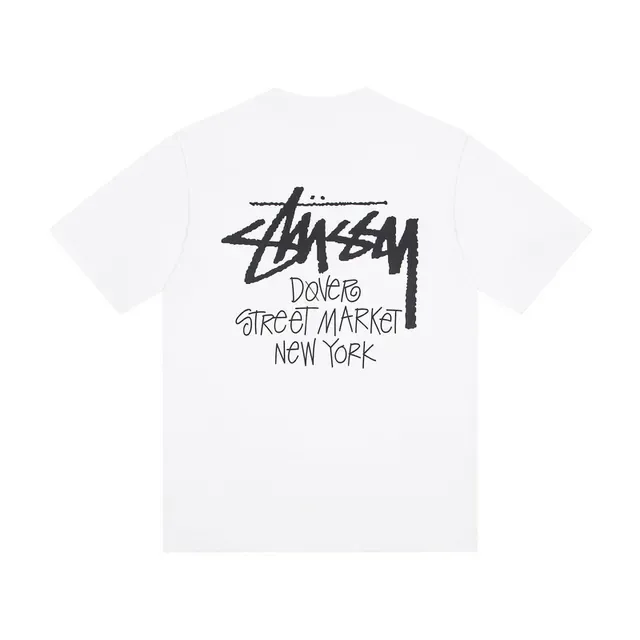 تي شيرت جرافيك Stussy Dover Street Market نيويورك 4