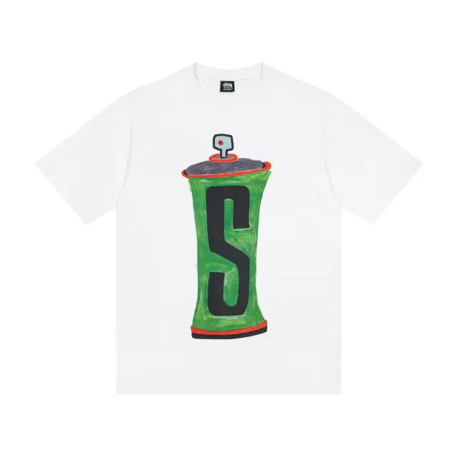 T-shirt graphique Stussy bombe aérosol haute brillance 3