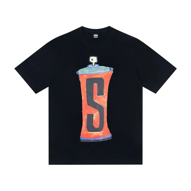 T-shirt graphique Stussy bombe aérosol haute brillance 5