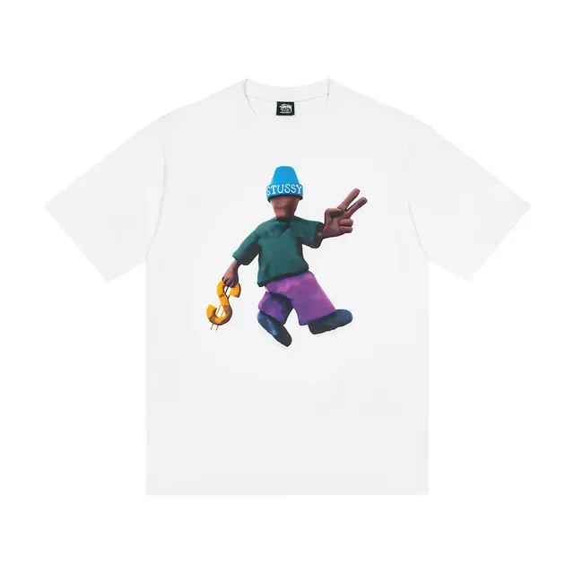 T-shirt Stussy Property of Stussy à imprimé graphique 4