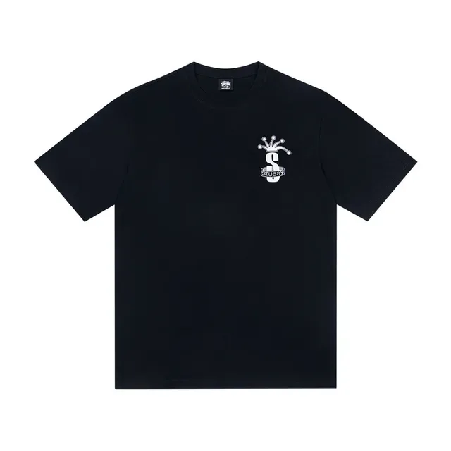 Stussy Stock Logo Crown S ग्राफिक टी-शर्ट 6